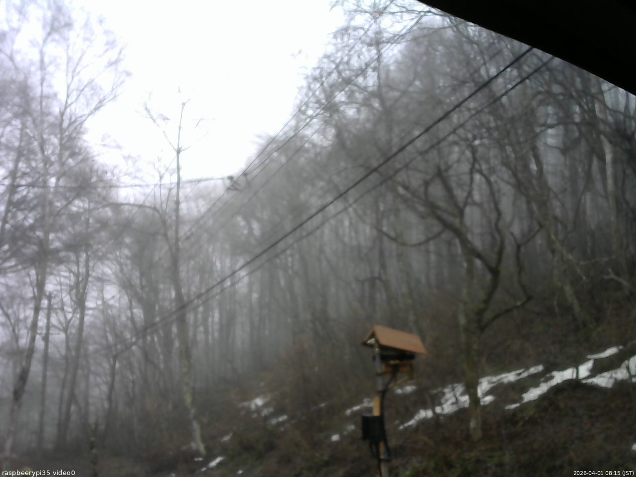 長野県菅平高原 ゆたか山荘 温度計 2026/04/01 08:15