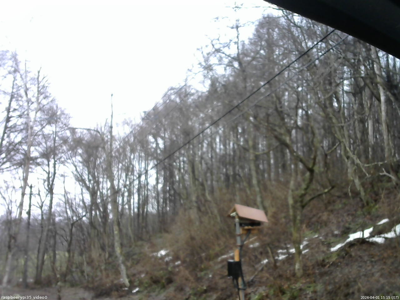 長野県菅平高原 ゆたか山荘 温度計 2026/04/01 15:15