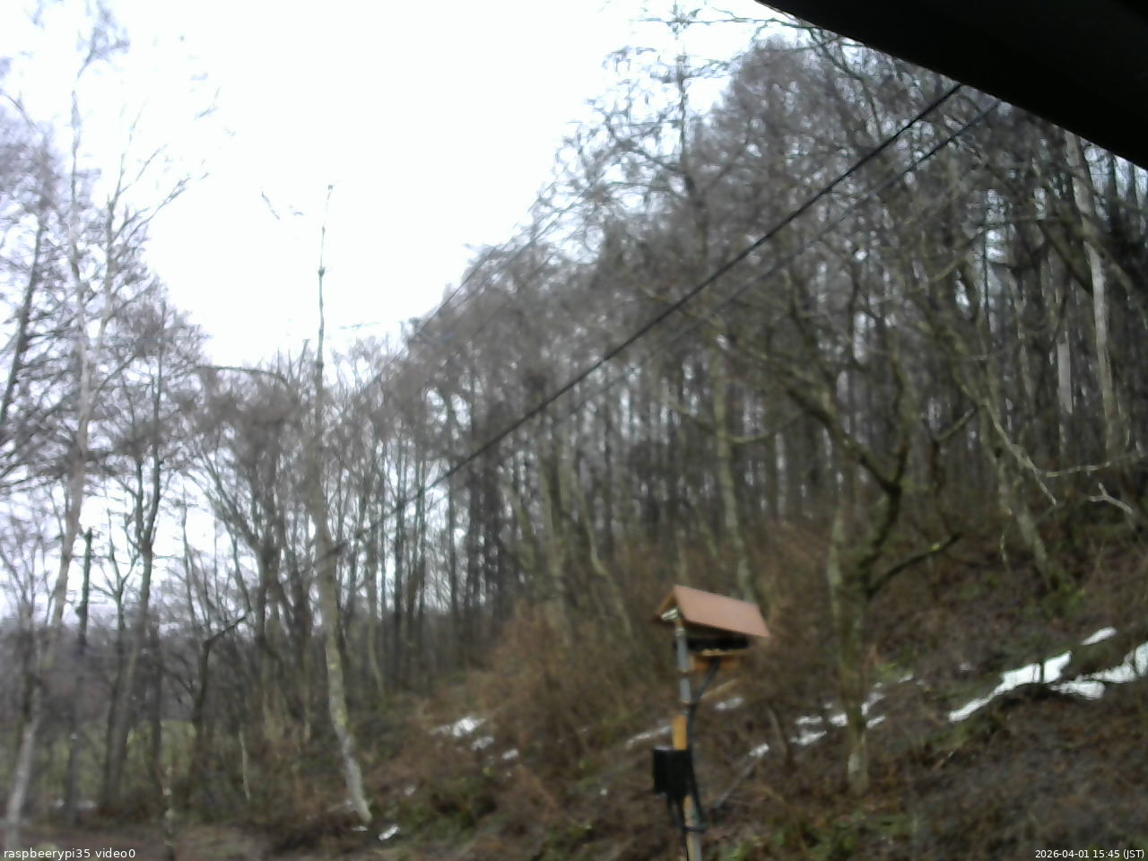 長野県菅平高原 ゆたか山荘 温度計 2026/04/01 15:45