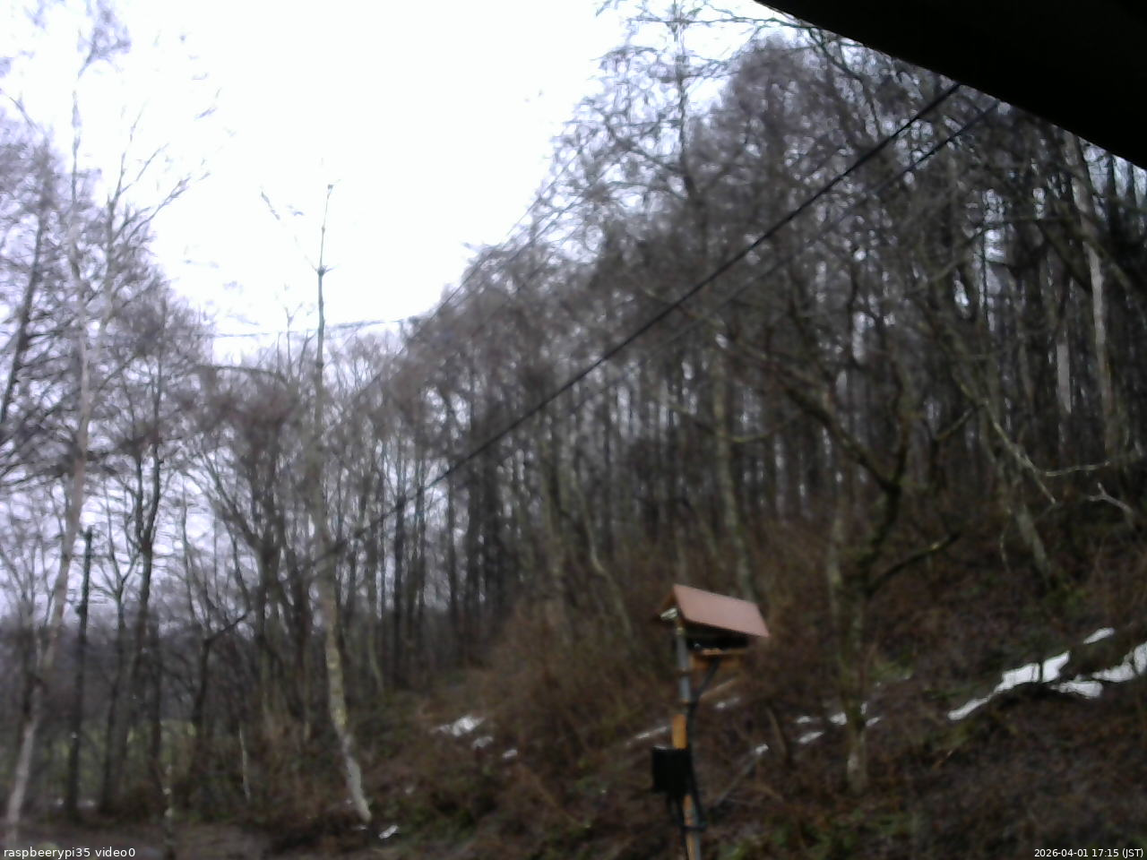 長野県菅平高原 ゆたか山荘 温度計 2026/04/01 17:15