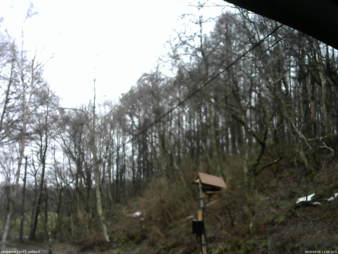 長野県菅平高原 ゆたか山荘 温度計 2026/04/02 12:00