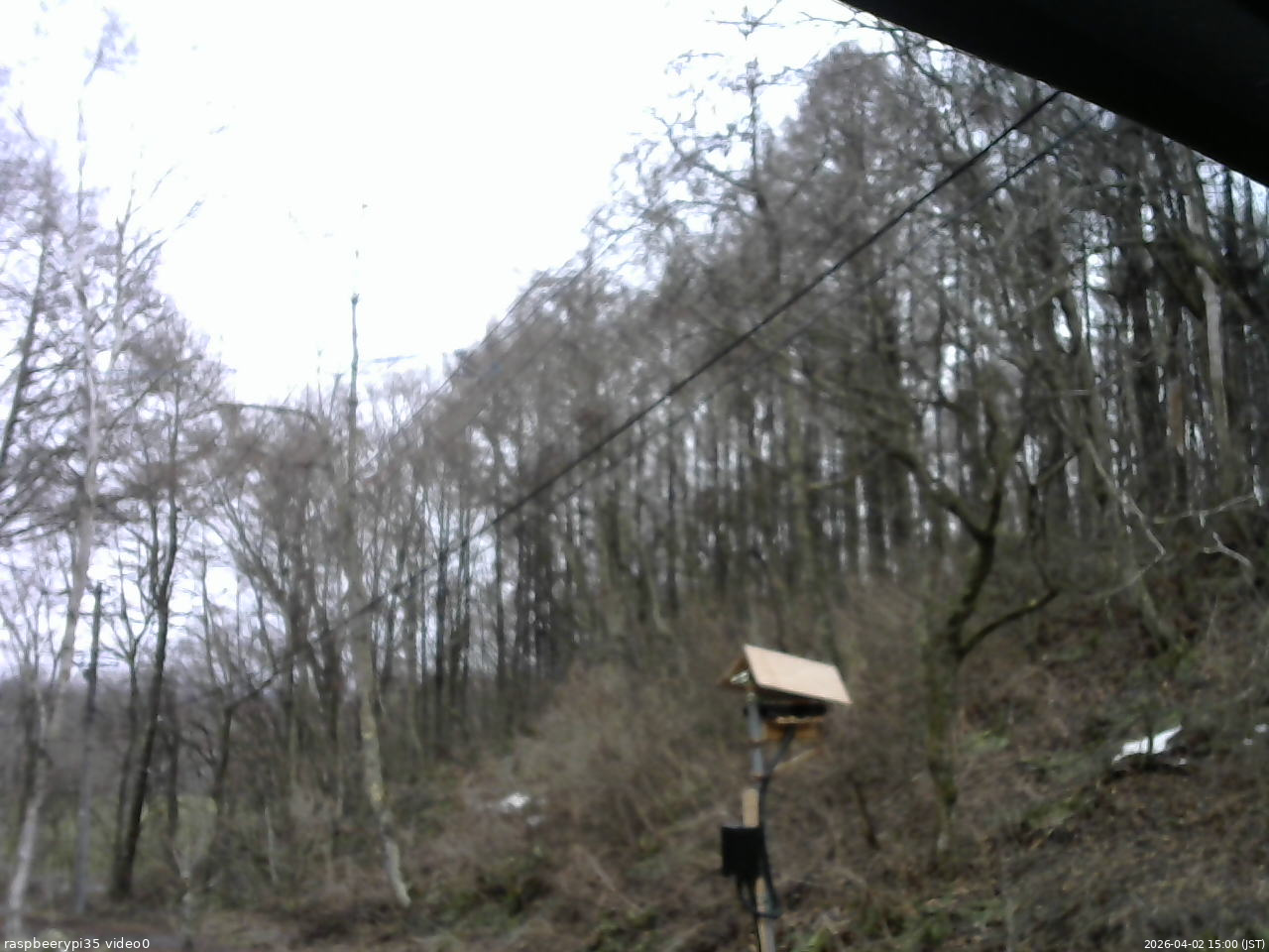 長野県菅平高原 ゆたか山荘 温度計 2026/04/02 15:00