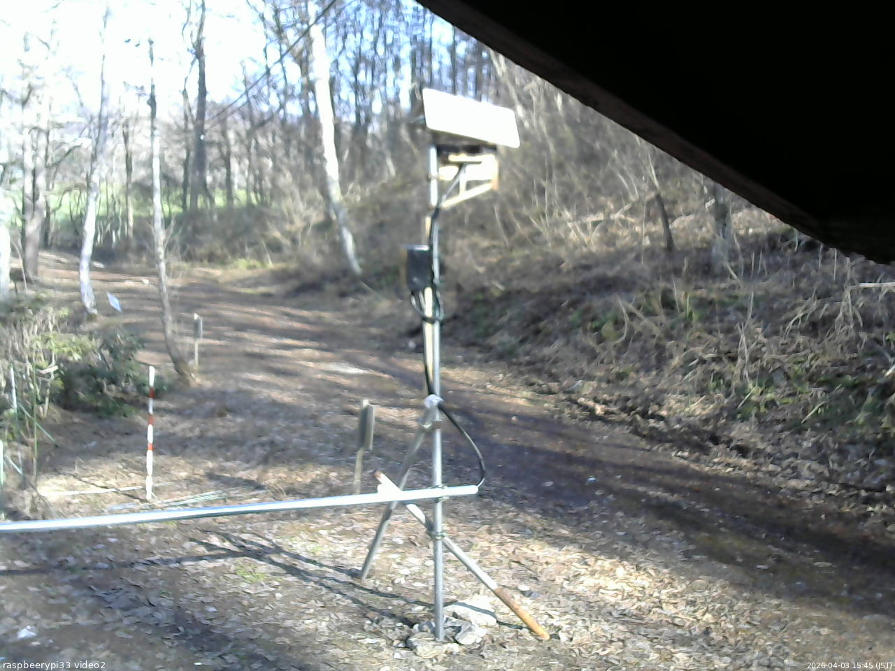 長野県菅平高原 ゆたか山荘 南側 2026/04/03 15:45
