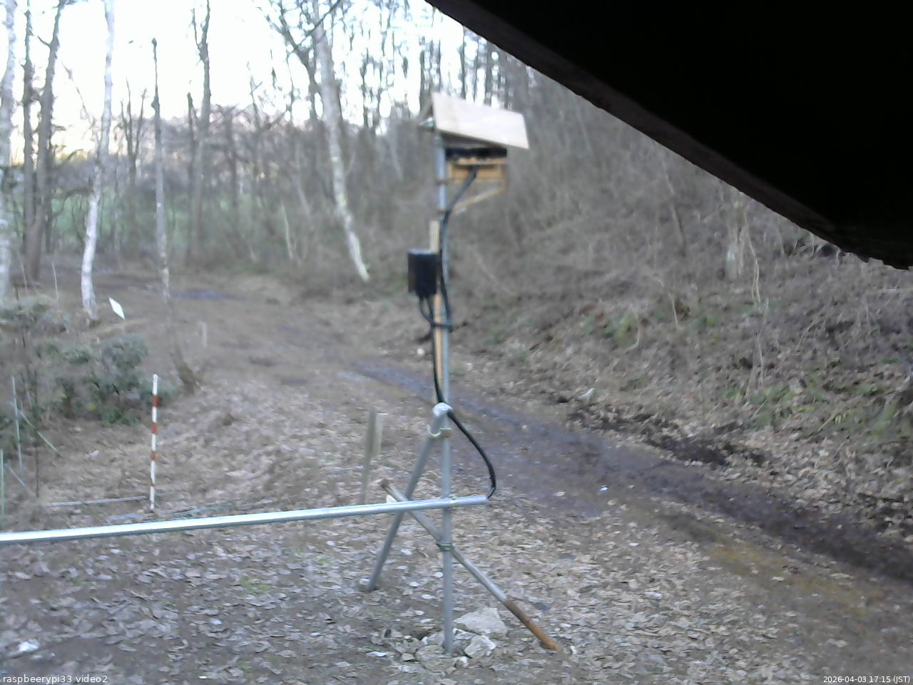 長野県菅平高原 ゆたか山荘 南側 2026/04/03 17:15