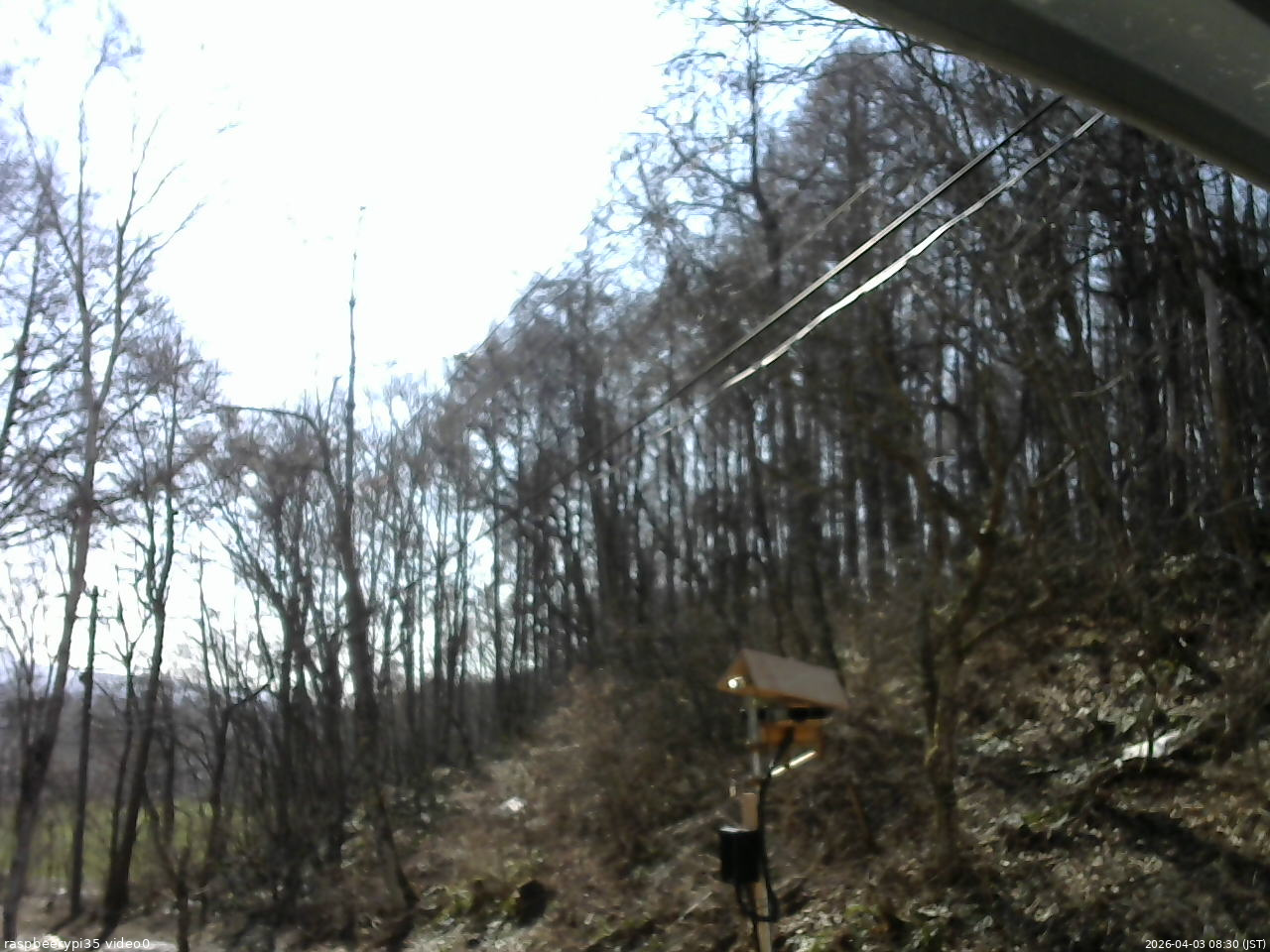 長野県菅平高原 ゆたか山荘 温度計 2026/04/03 08:30
