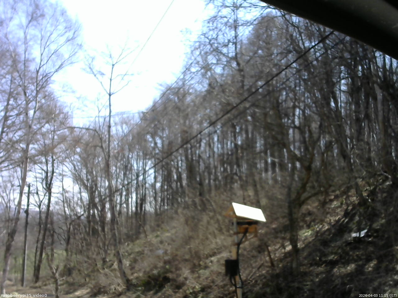 長野県菅平高原 ゆたか山荘 温度計 2026/04/03 11:15