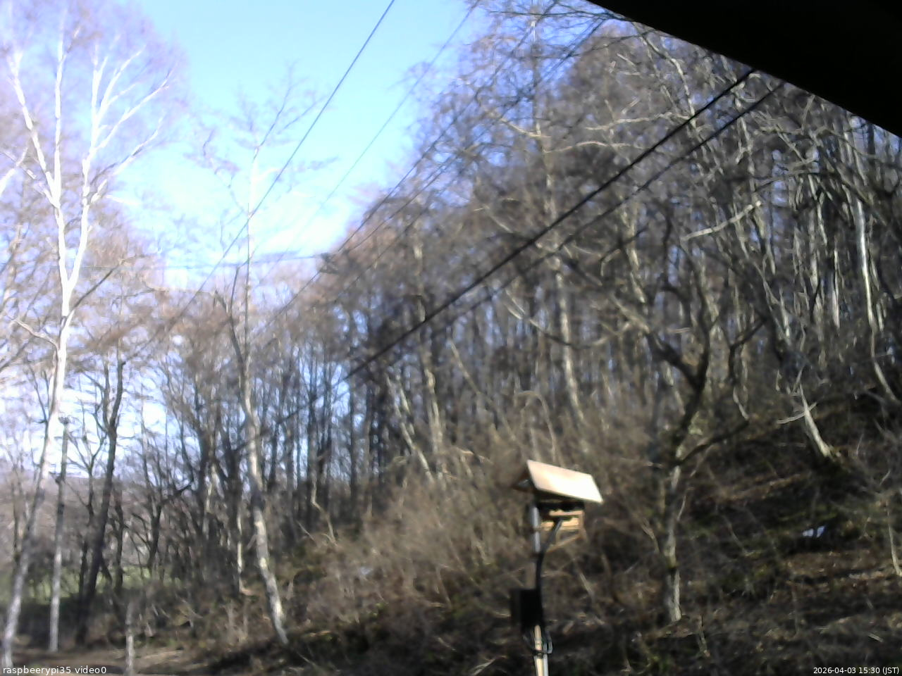 長野県菅平高原 ゆたか山荘 温度計 2026/04/03 15:30