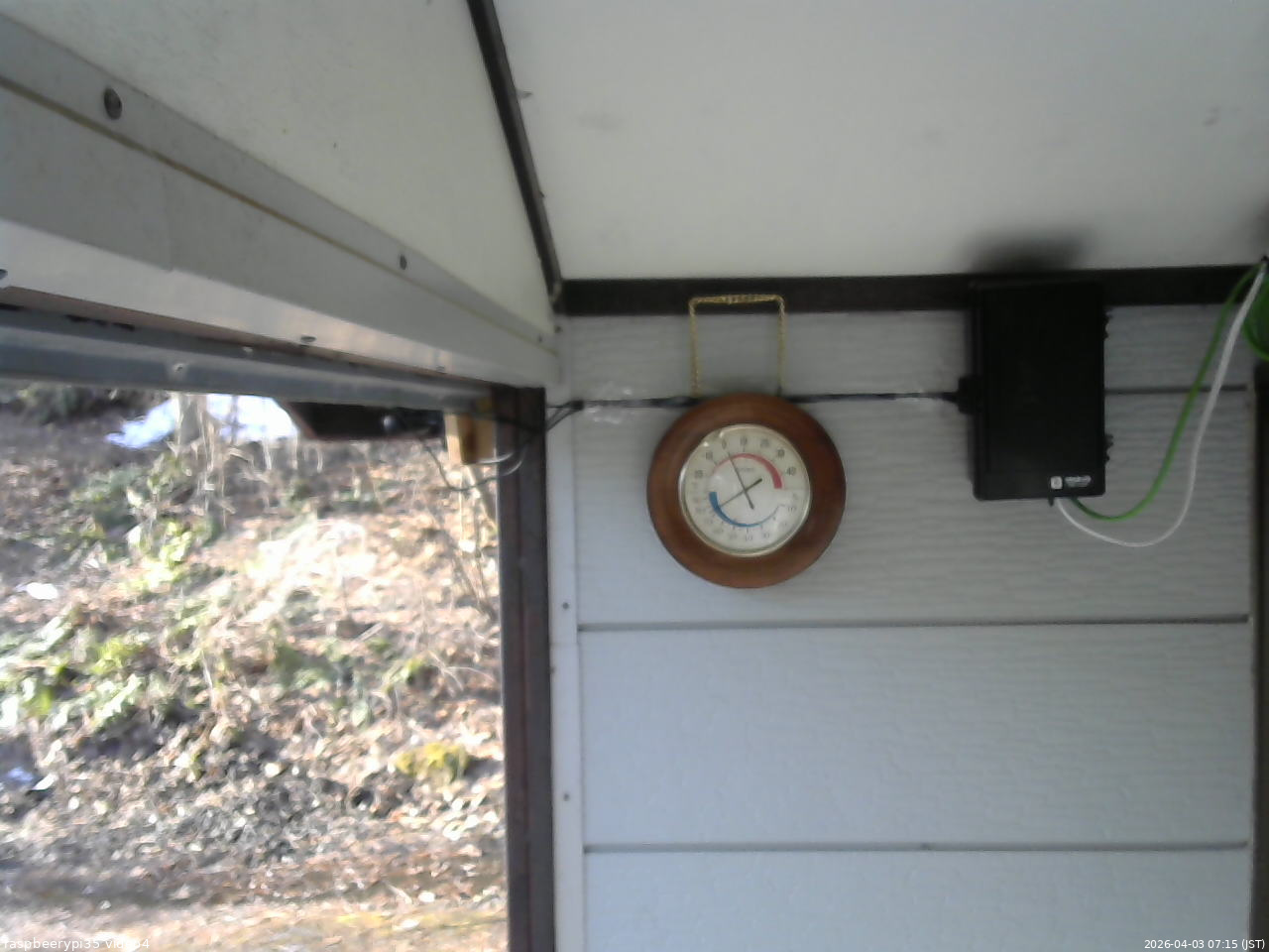 長野県菅平高原 ゆたか山荘 東側上空 2026/04/03 07:15