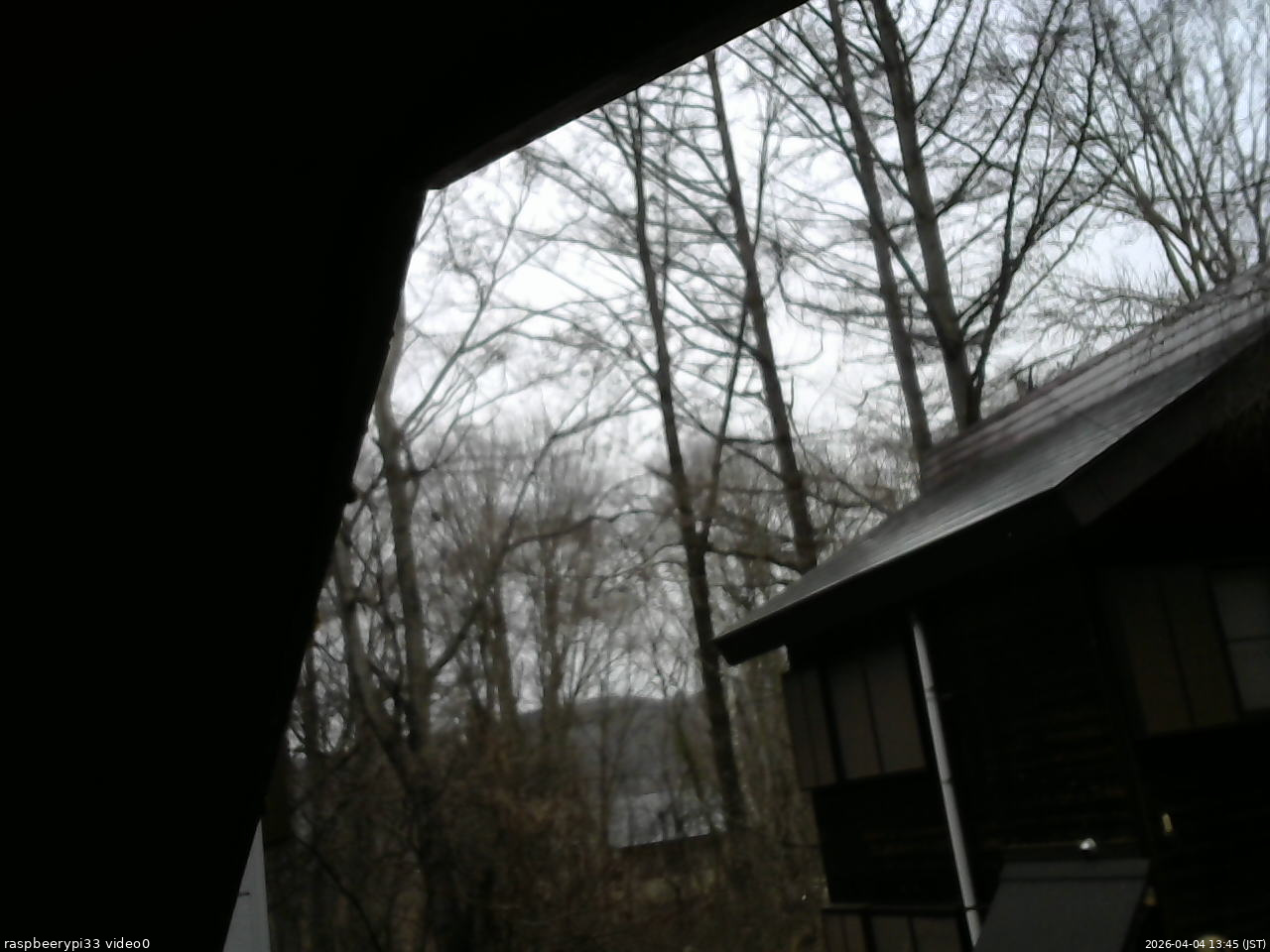 長野県菅平高原 ゆたか山荘 北側 2026/04/04 13:45