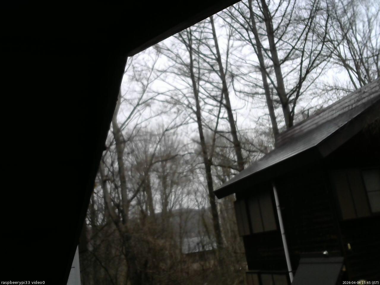 長野県菅平高原 ゆたか山荘 北側 2026/04/04 15:45