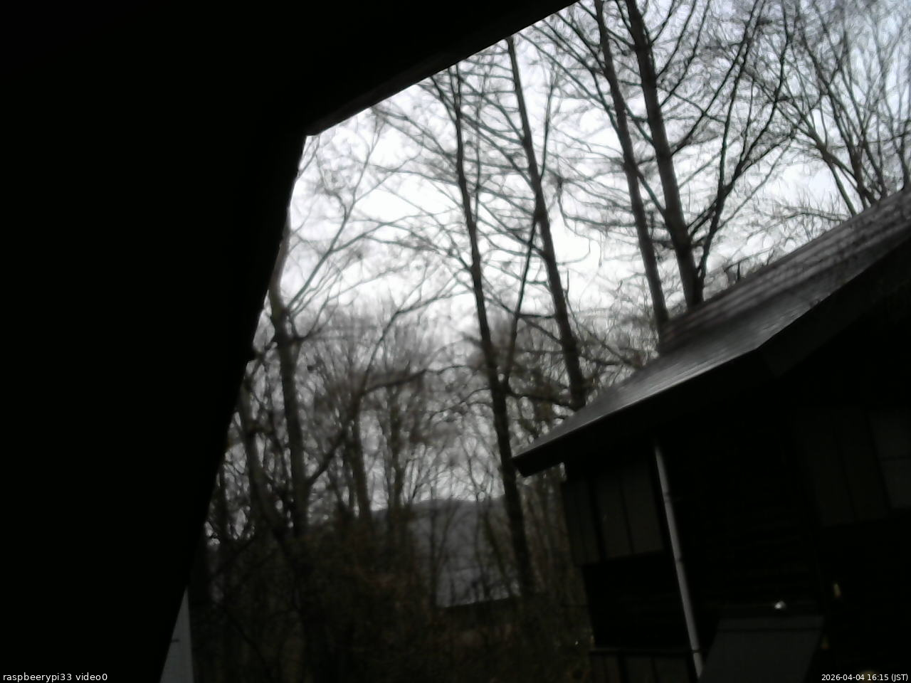 長野県菅平高原 ゆたか山荘 北側 2026/04/04 16:15