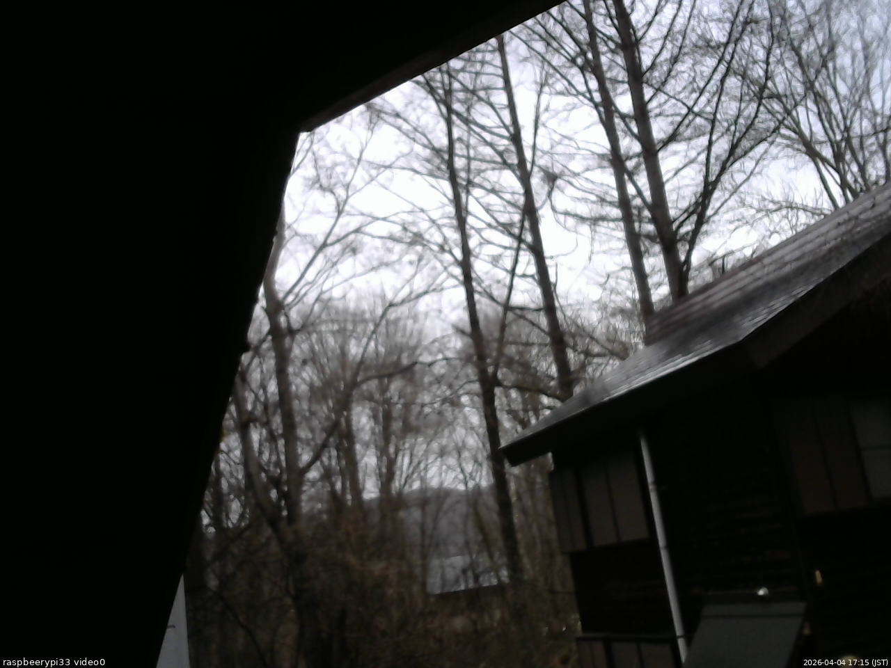 長野県菅平高原 ゆたか山荘 北側 2026/04/04 17:15