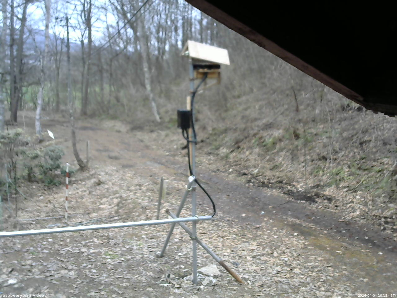 長野県菅平高原 ゆたか山荘 南側 2026/04/04 10:15