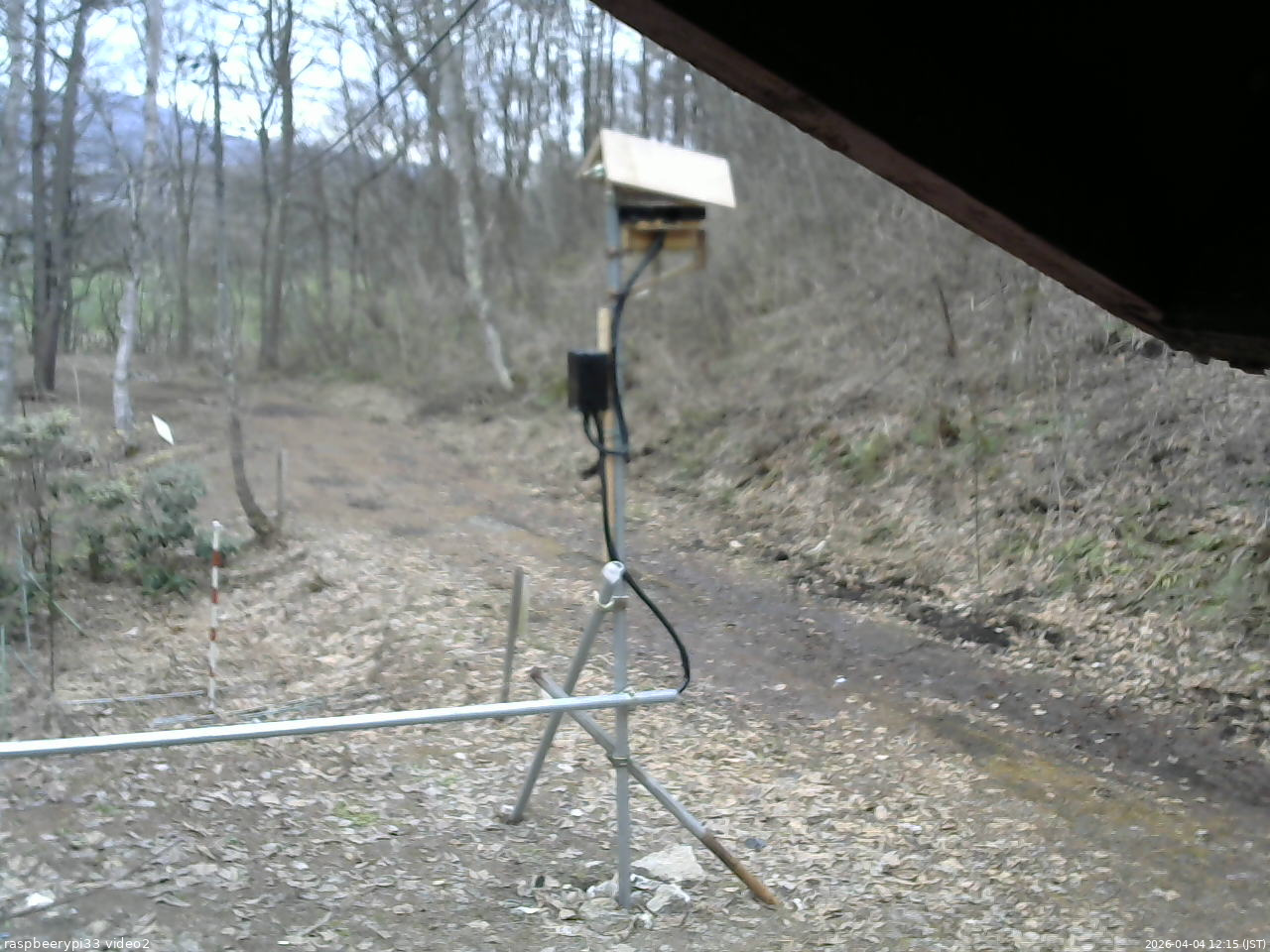 長野県菅平高原 ゆたか山荘 南側 2026/04/04 12:15