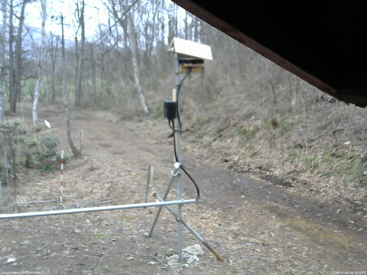長野県菅平高原 ゆたか山荘 南側 2026/04/04 16:15