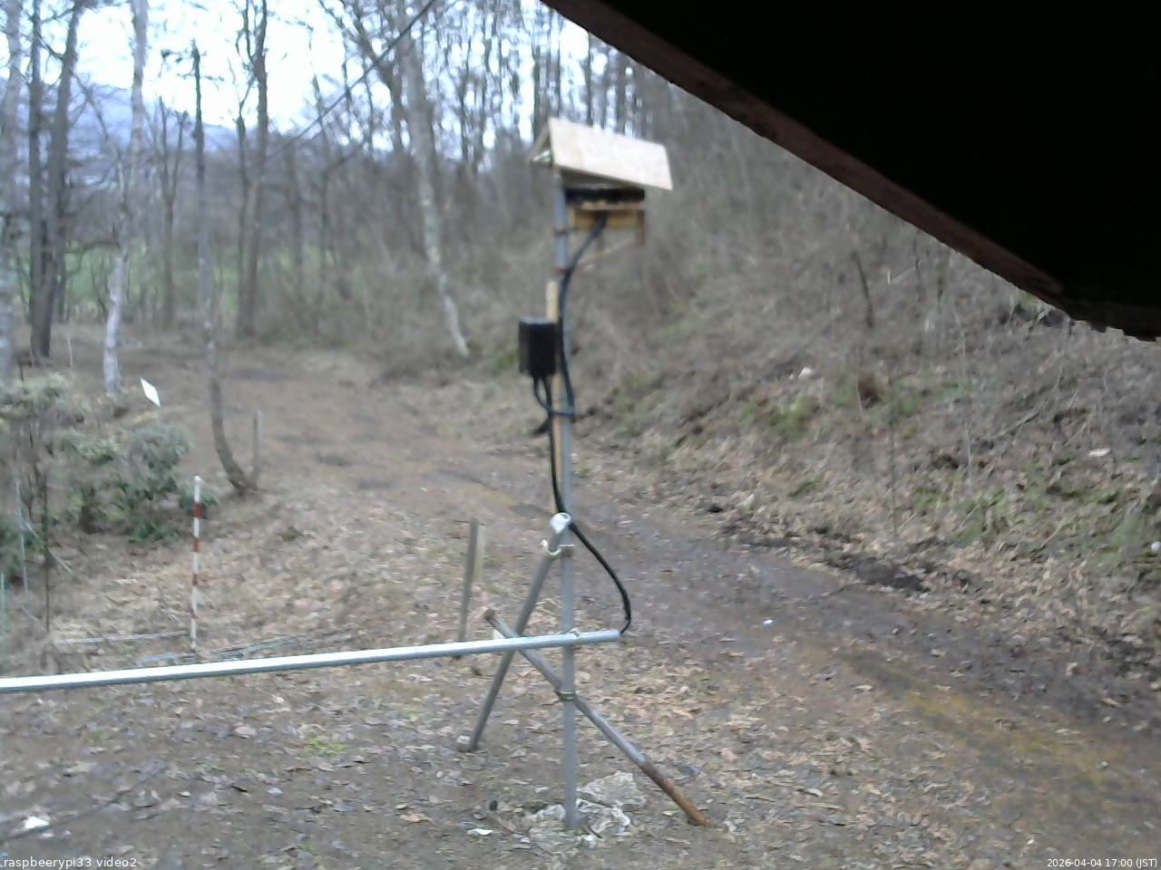 長野県菅平高原 ゆたか山荘 南側 2026/04/04 17:00