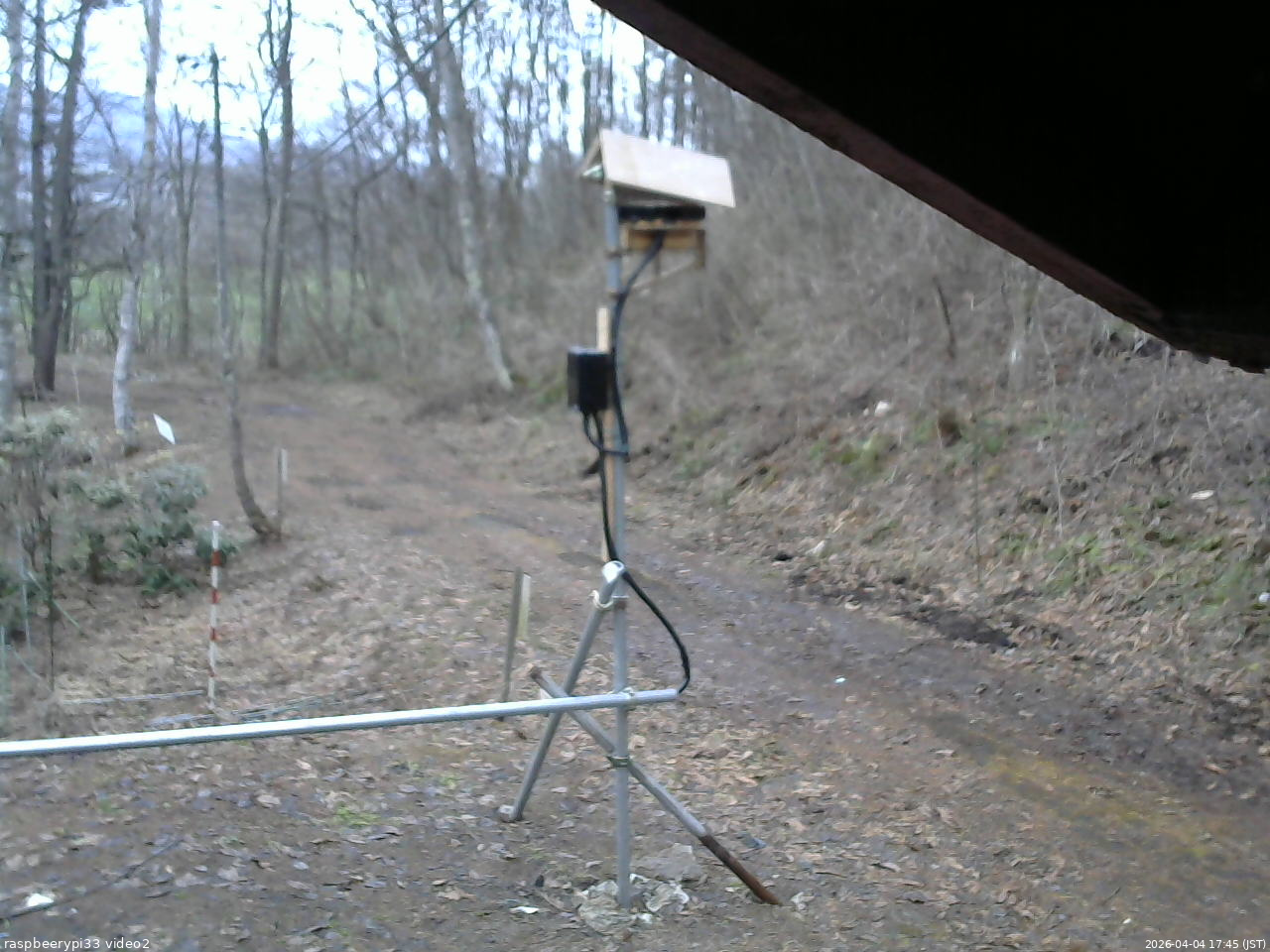 長野県菅平高原 ゆたか山荘 南側 2026/04/04 17:45