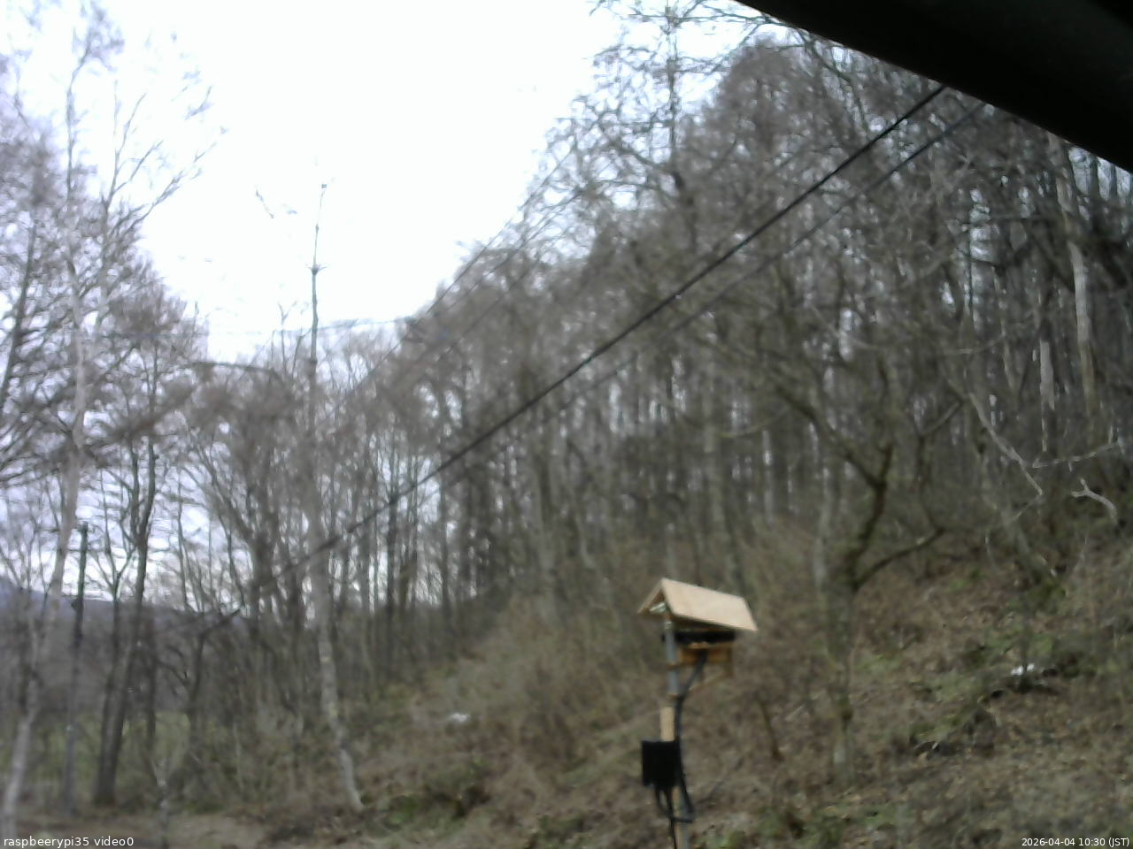 長野県菅平高原 ゆたか山荘 温度計 2026/04/04 10:30