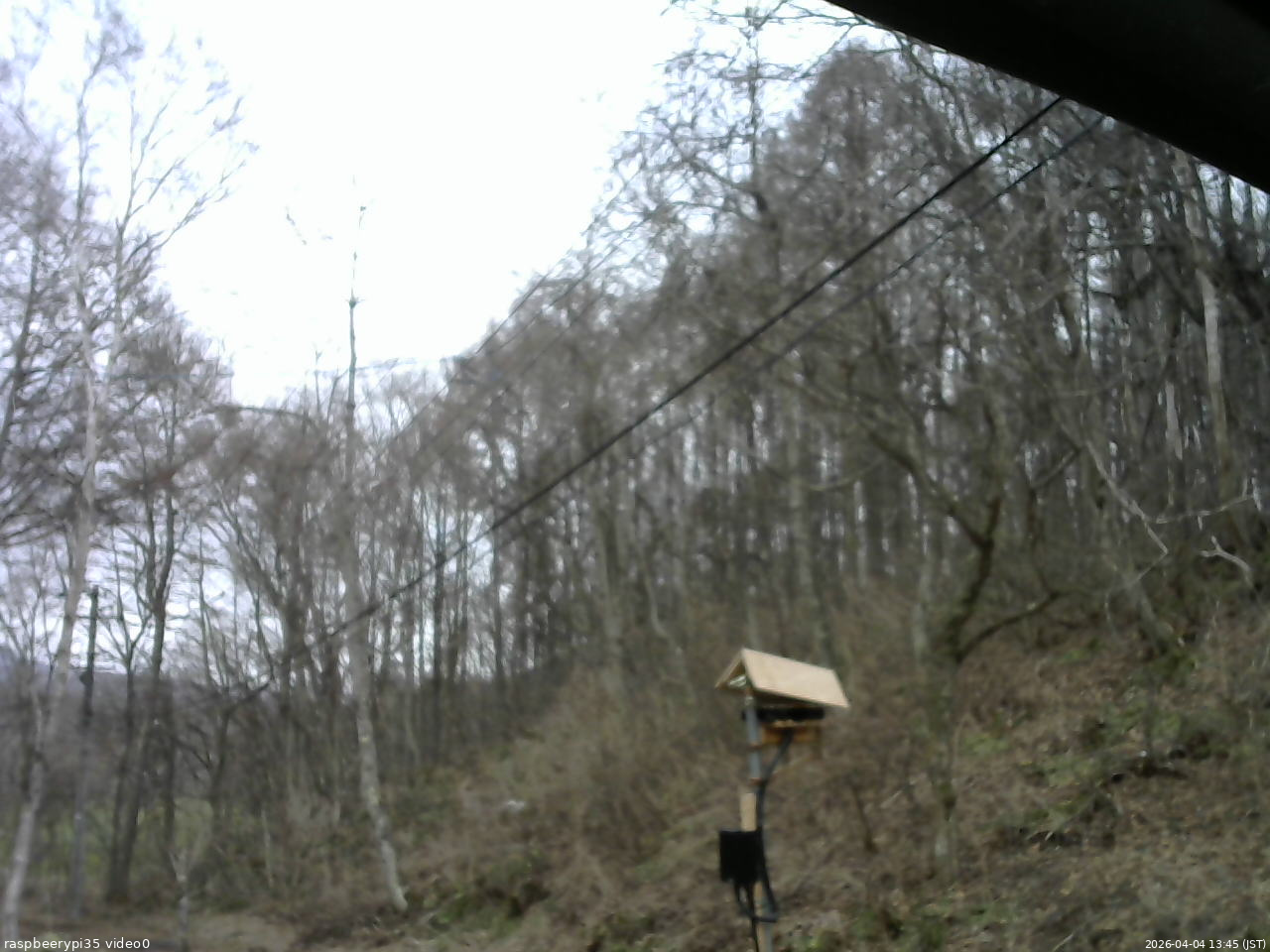 長野県菅平高原 ゆたか山荘 温度計 2026/04/04 13:45