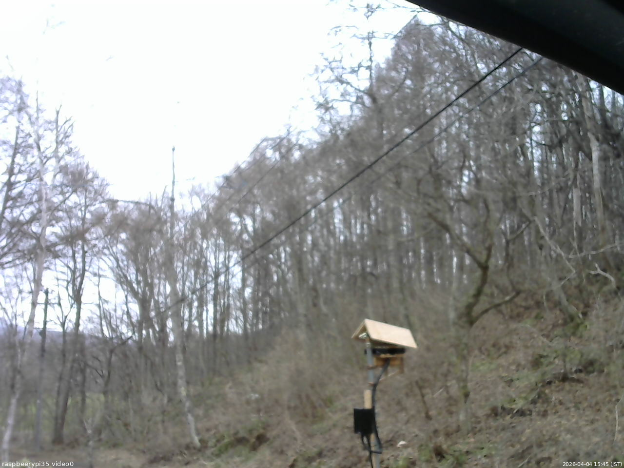 長野県菅平高原 ゆたか山荘 温度計 2026/04/04 15:45