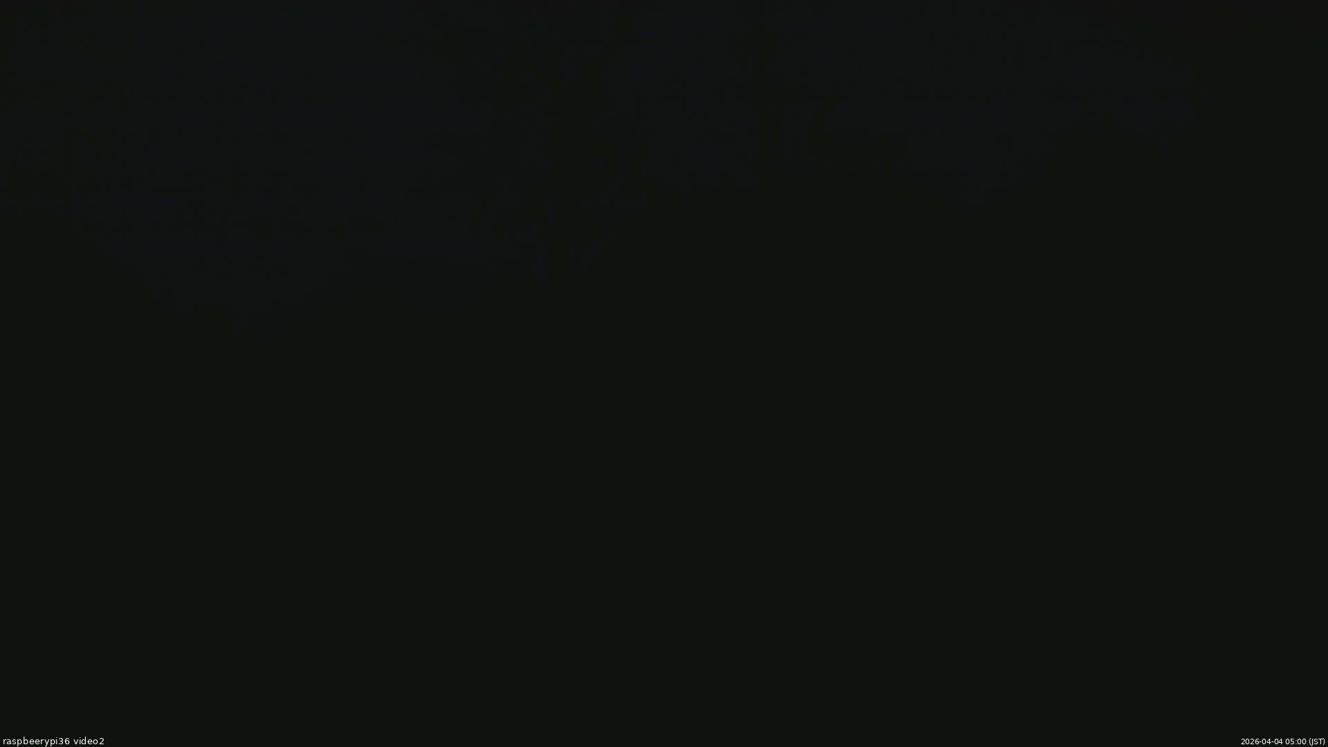 長野県菅平高原 ゆたか山荘 駐車場奥 2026/04/04 05:00