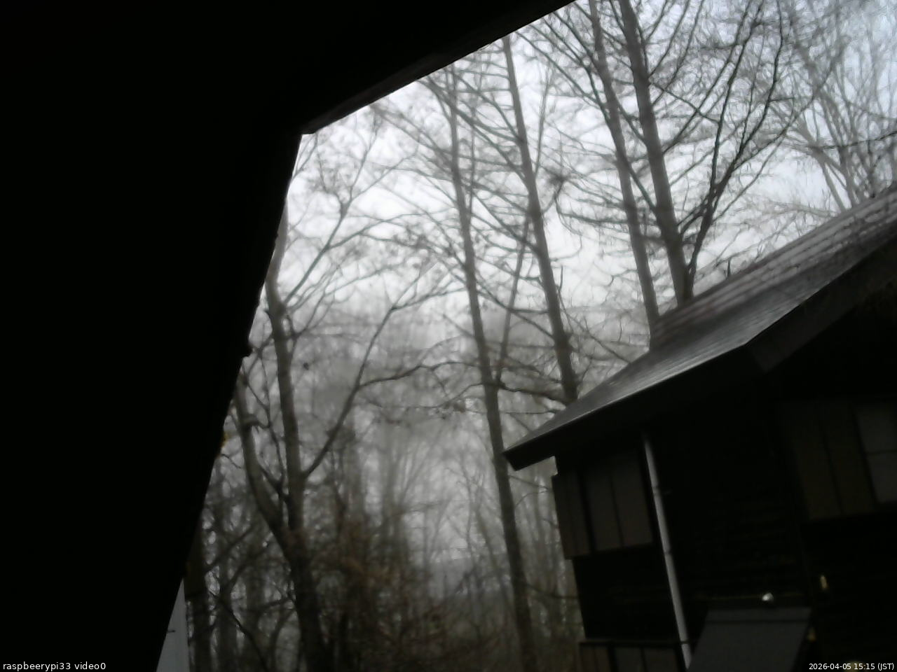 長野県菅平高原 ゆたか山荘 北側 2026/04/05 15:15