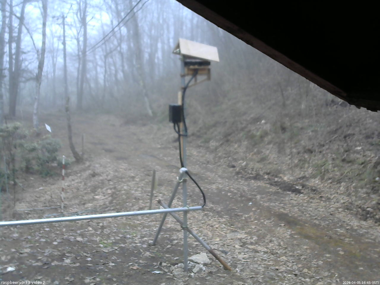 長野県菅平高原 ゆたか山荘 南側 2026/04/05 16:45