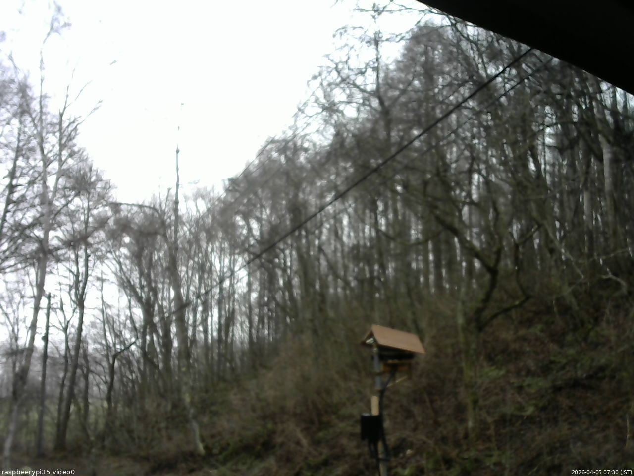 長野県菅平高原 ゆたか山荘 温度計 2026/04/05 07:30