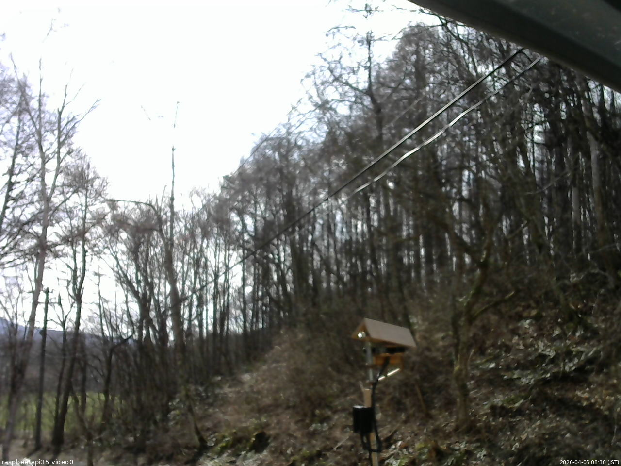 長野県菅平高原 ゆたか山荘 温度計 2026/04/05 08:30