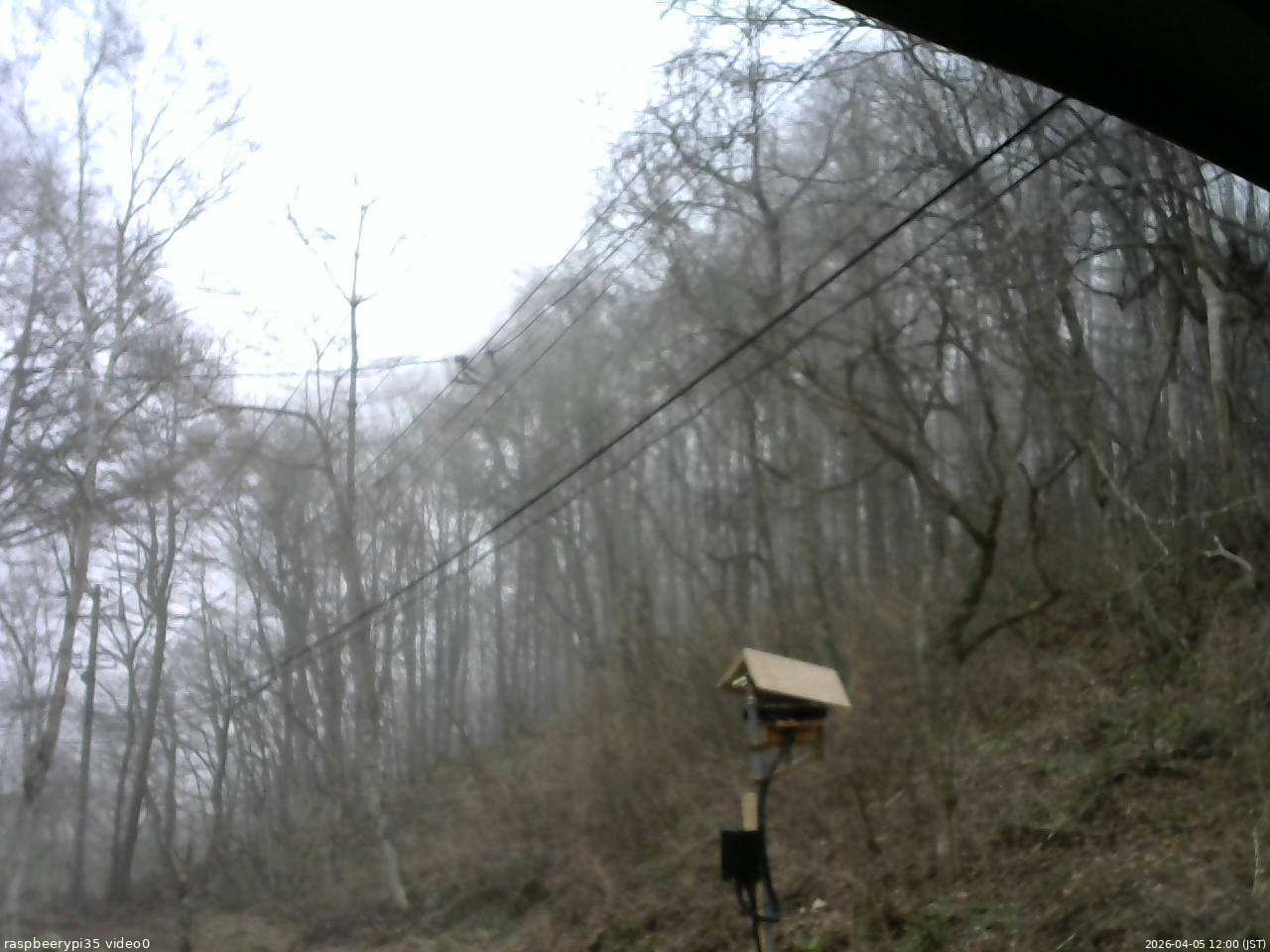 長野県菅平高原 ゆたか山荘 温度計 2026/04/05 12:00