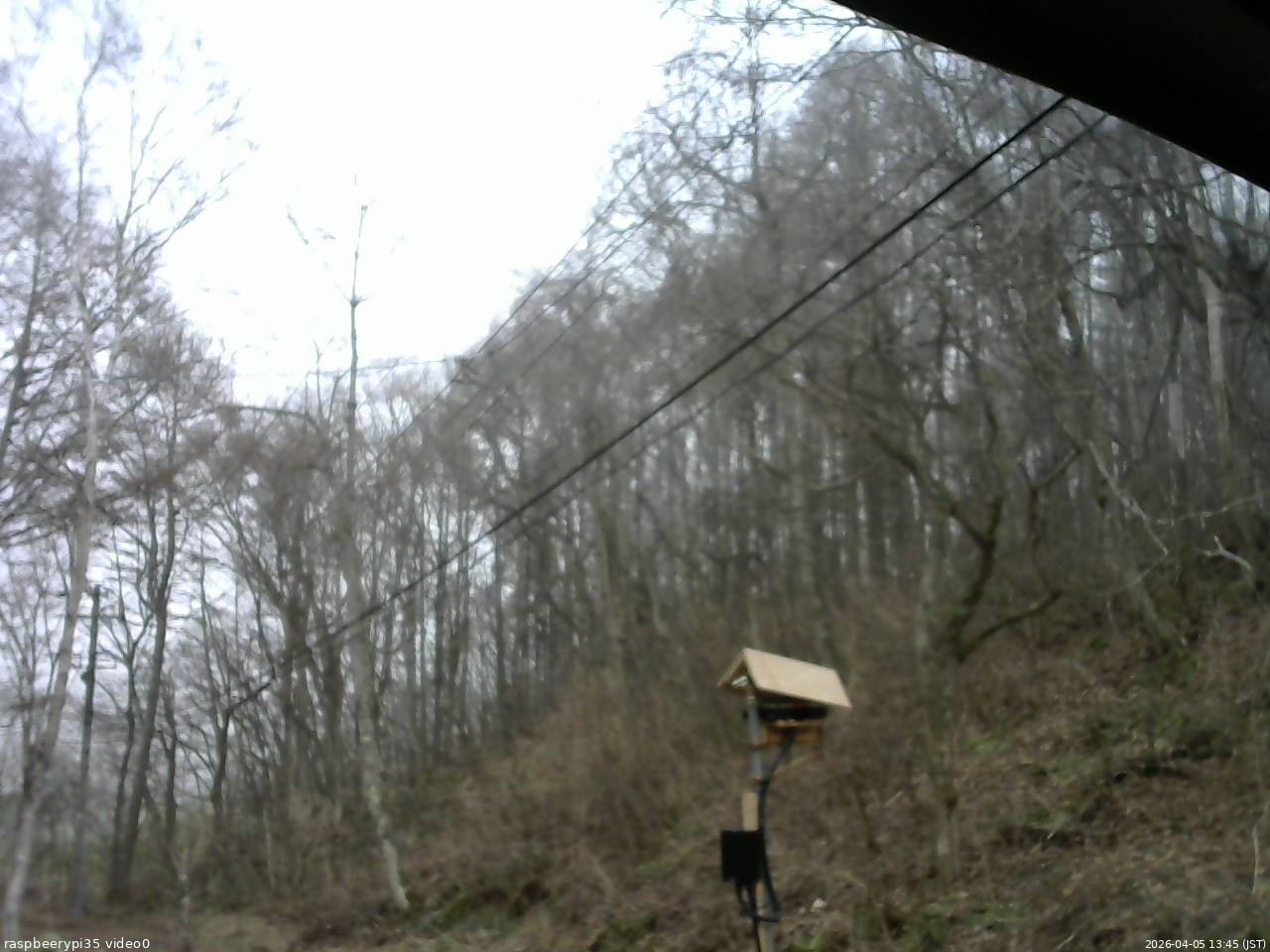 長野県菅平高原 ゆたか山荘 温度計 2026/04/05 13:45