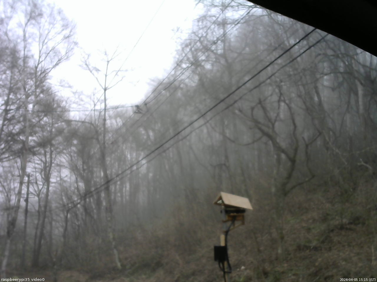 長野県菅平高原 ゆたか山荘 温度計 2026/04/05 15:15