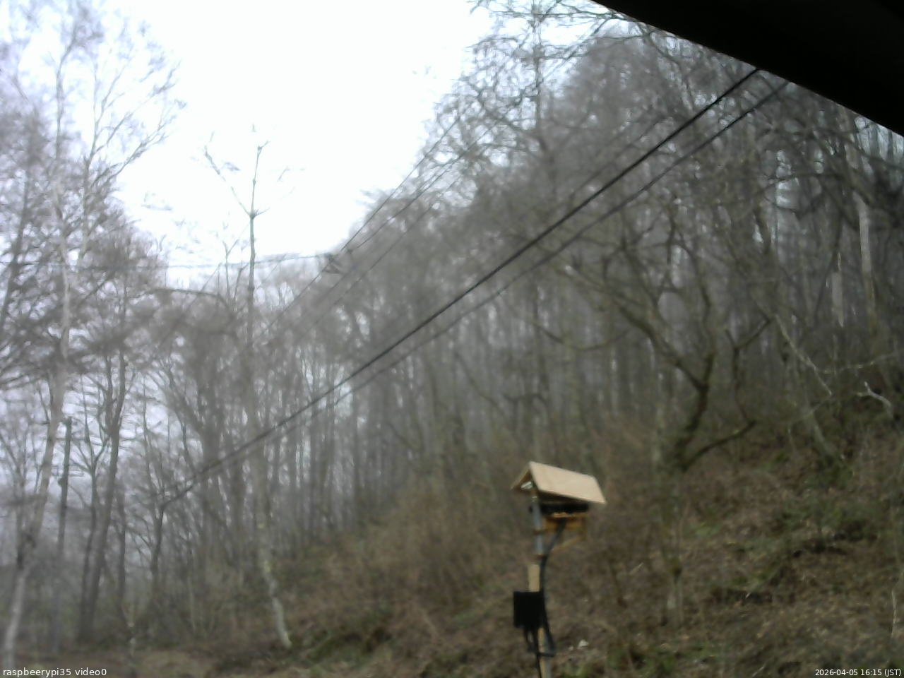 長野県菅平高原 ゆたか山荘 温度計 2026/04/05 16:15