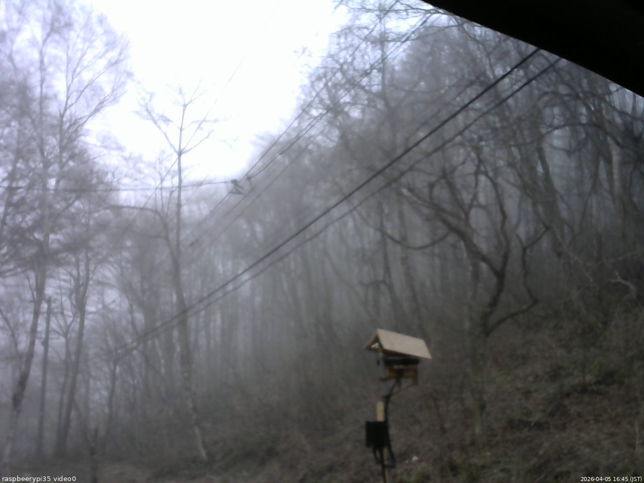 長野県菅平高原 ゆたか山荘 温度計 2026/04/05 16:45