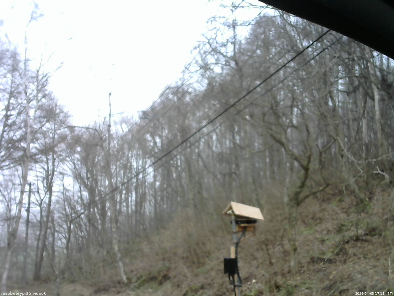 長野県菅平高原 ゆたか山荘 温度計 2026/04/05 17:15
