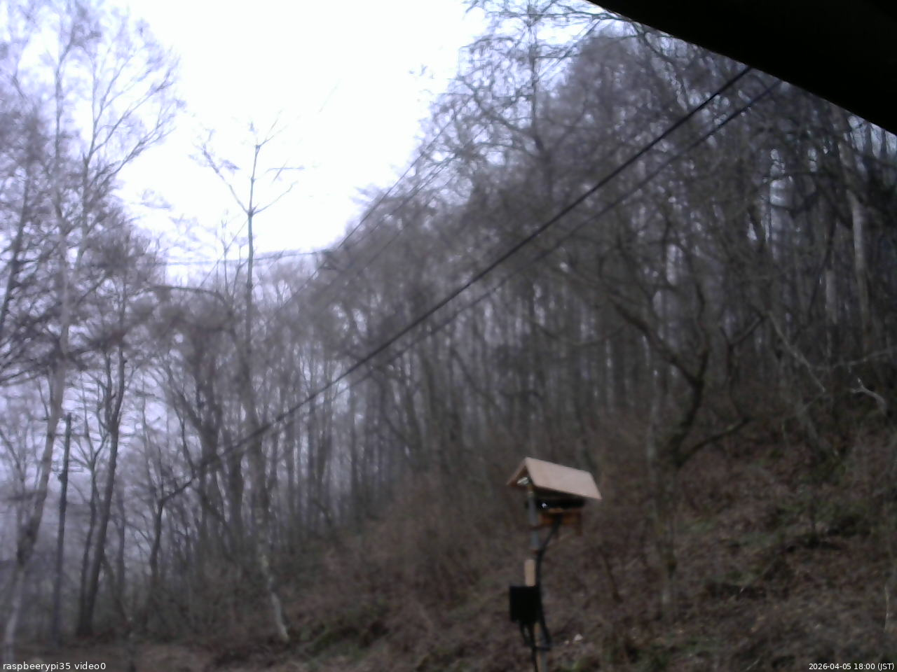 長野県菅平高原 ゆたか山荘 温度計 2026/04/05 18:00