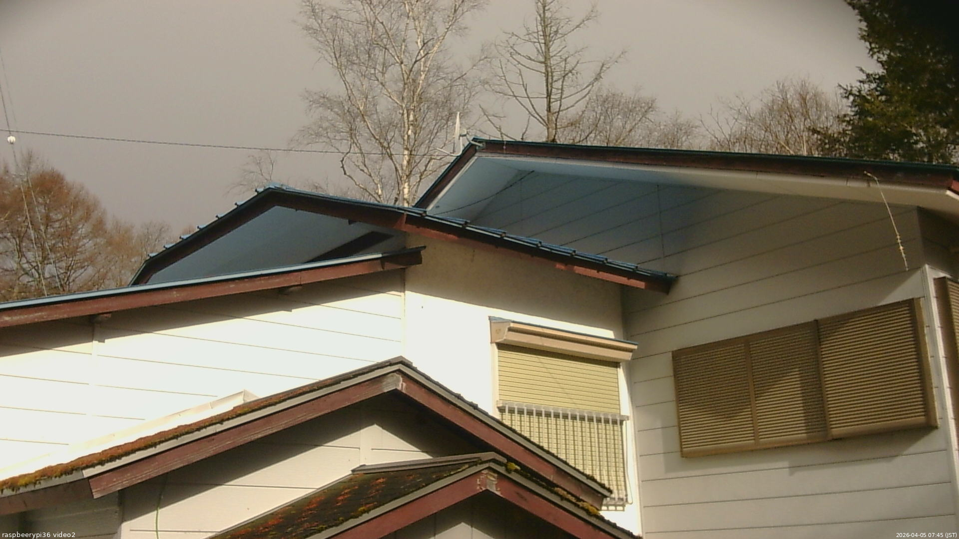 長野県菅平高原 ゆたか山荘 駐車場奥 2026/04/05 07:45