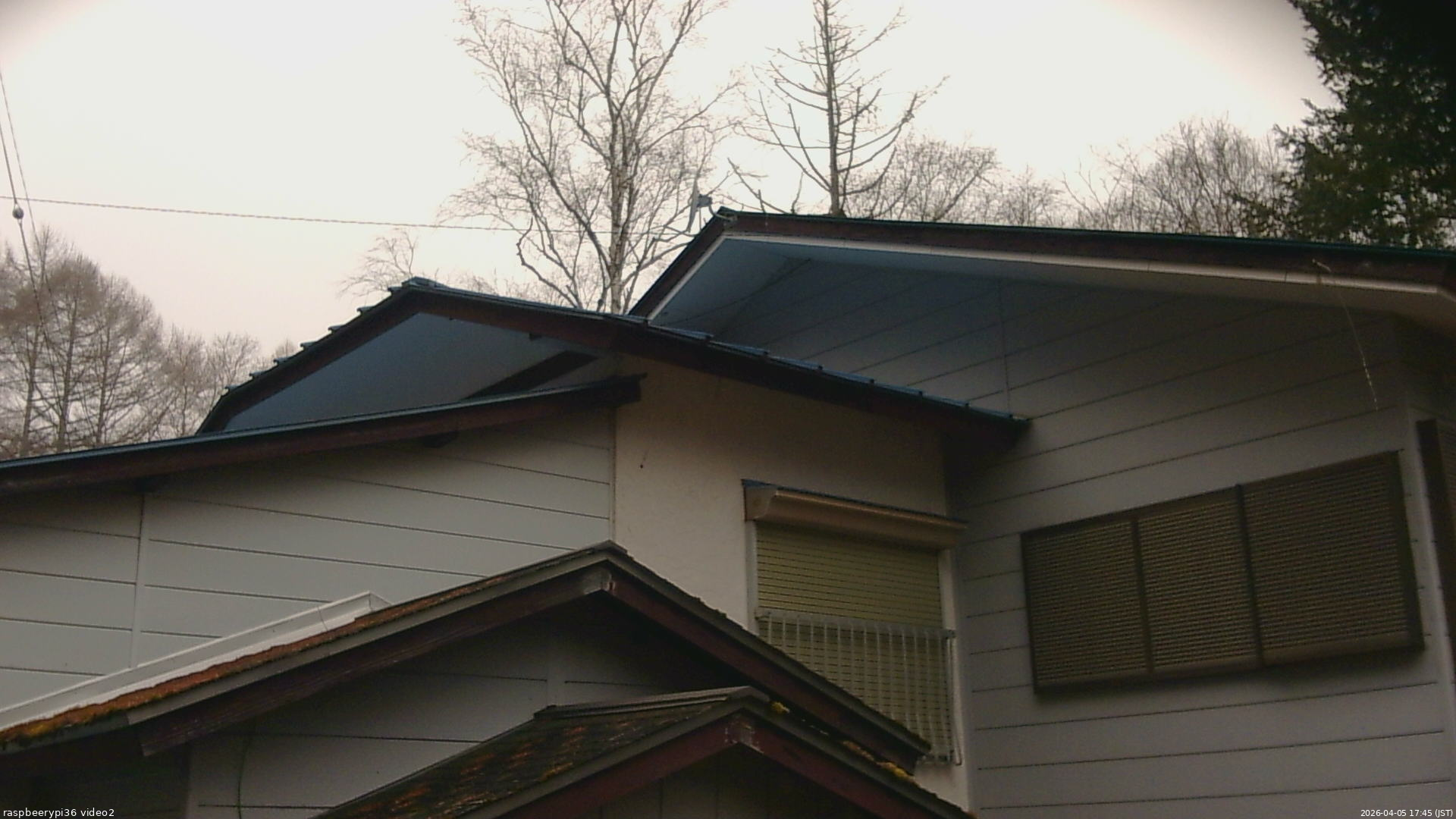 長野県菅平高原 ゆたか山荘 駐車場奥 2026/04/05 17:45