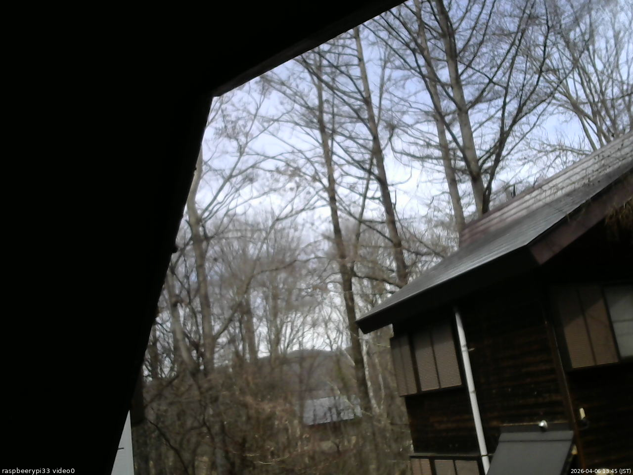 長野県菅平高原 ゆたか山荘 北側 2026/04/06 13:45