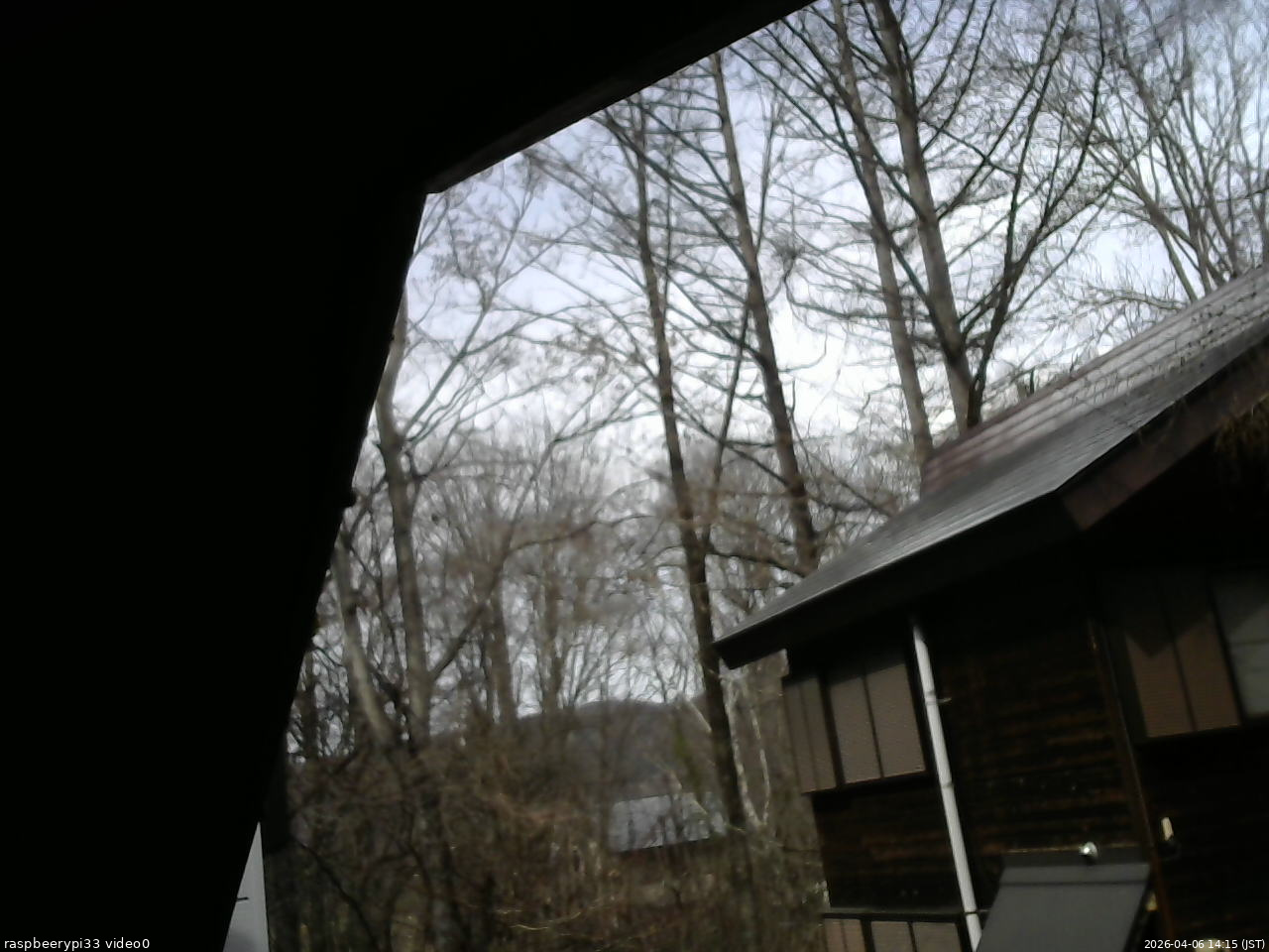 長野県菅平高原 ゆたか山荘 北側 2026/04/06 14:15