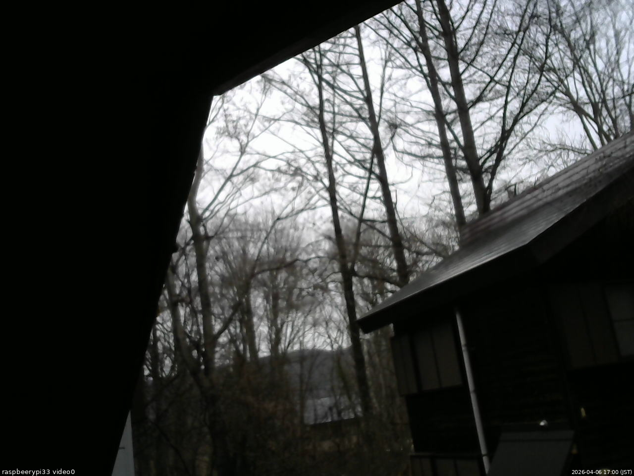 長野県菅平高原 ゆたか山荘 北側 2026/04/06 17:00