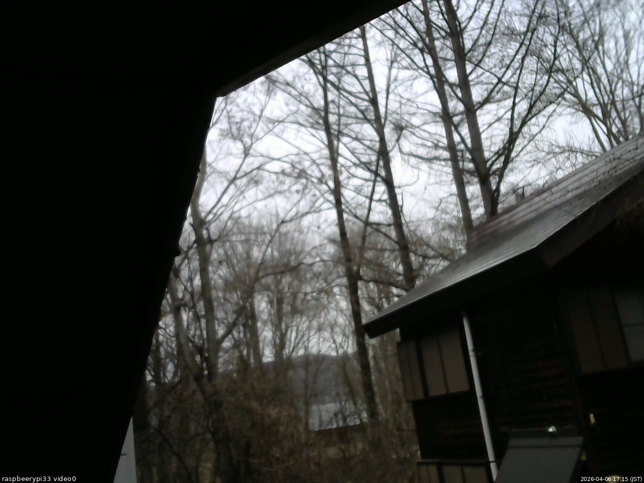 長野県菅平高原 ゆたか山荘 北側 2026/04/06 17:15