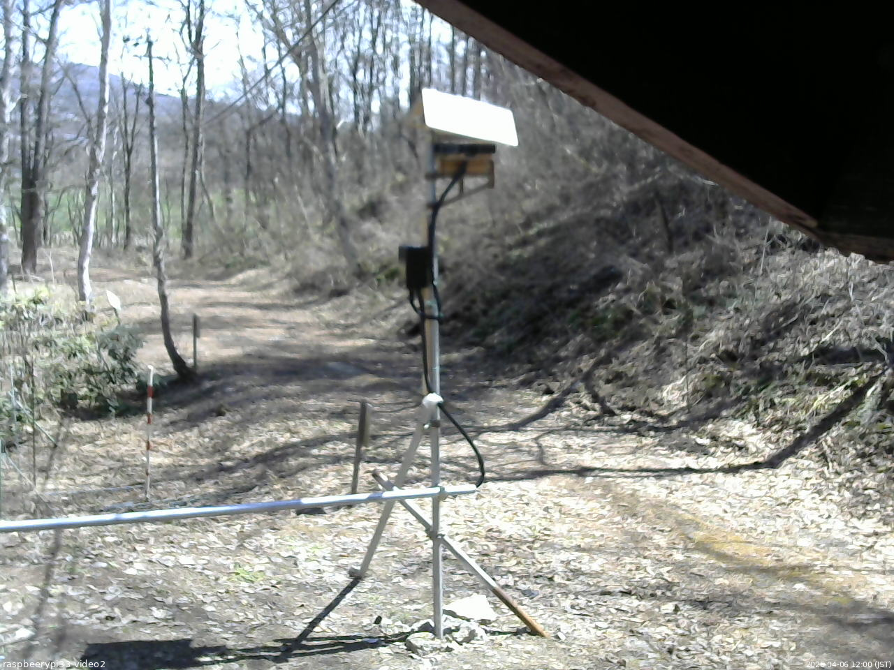 長野県菅平高原 ゆたか山荘 南側 2026/04/06 12:00