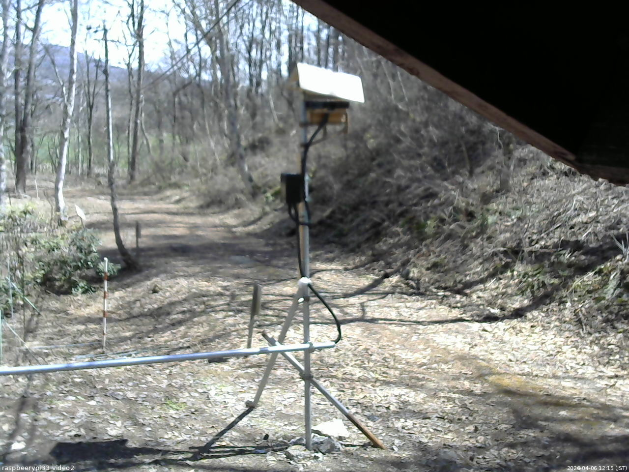長野県菅平高原 ゆたか山荘 南側 2026/04/06 12:15