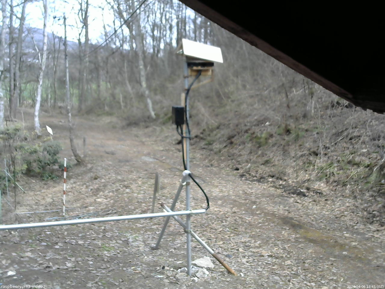 長野県菅平高原 ゆたか山荘 南側 2026/04/06 13:45