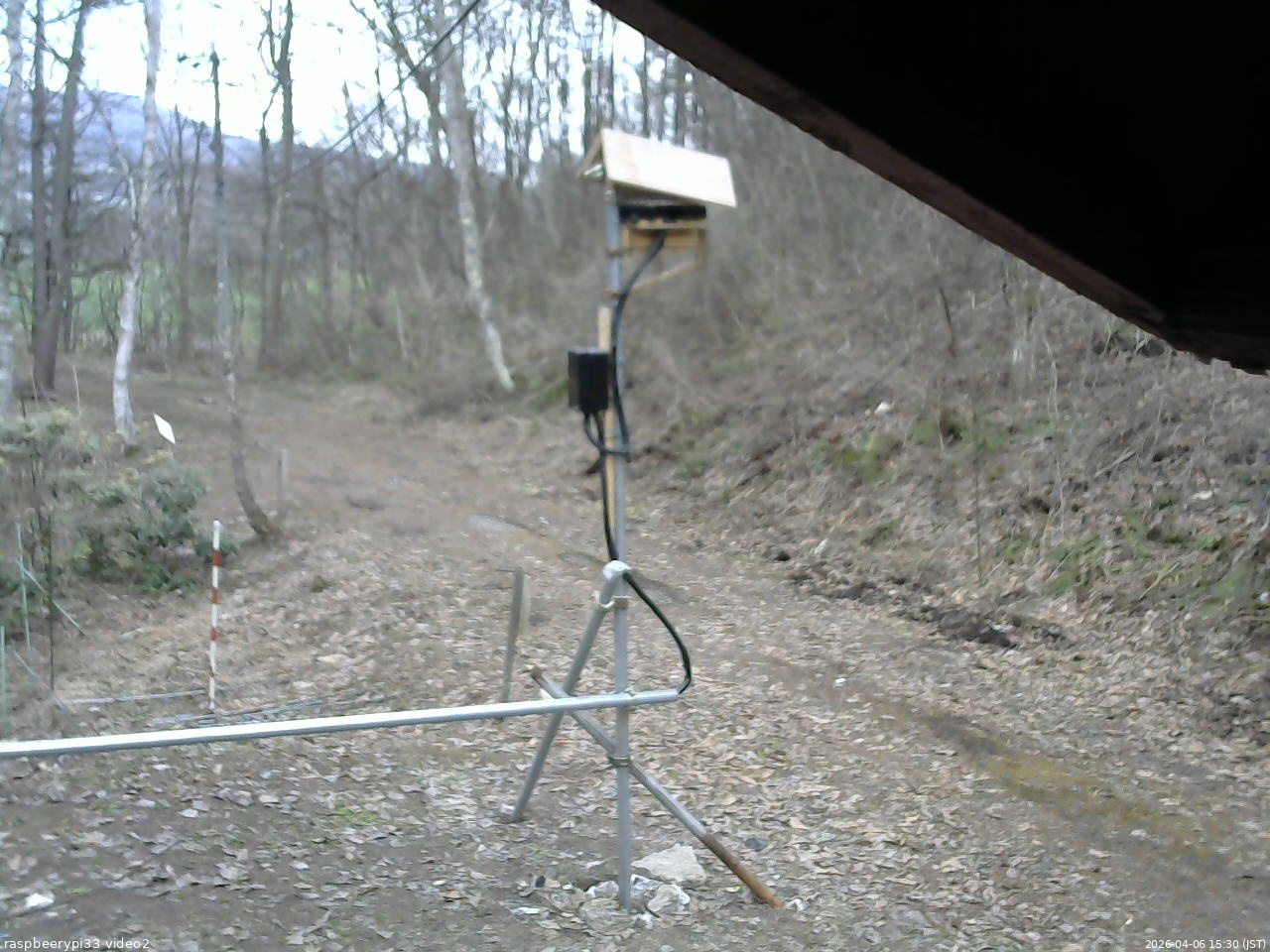 長野県菅平高原 ゆたか山荘 南側 2026/04/06 15:30