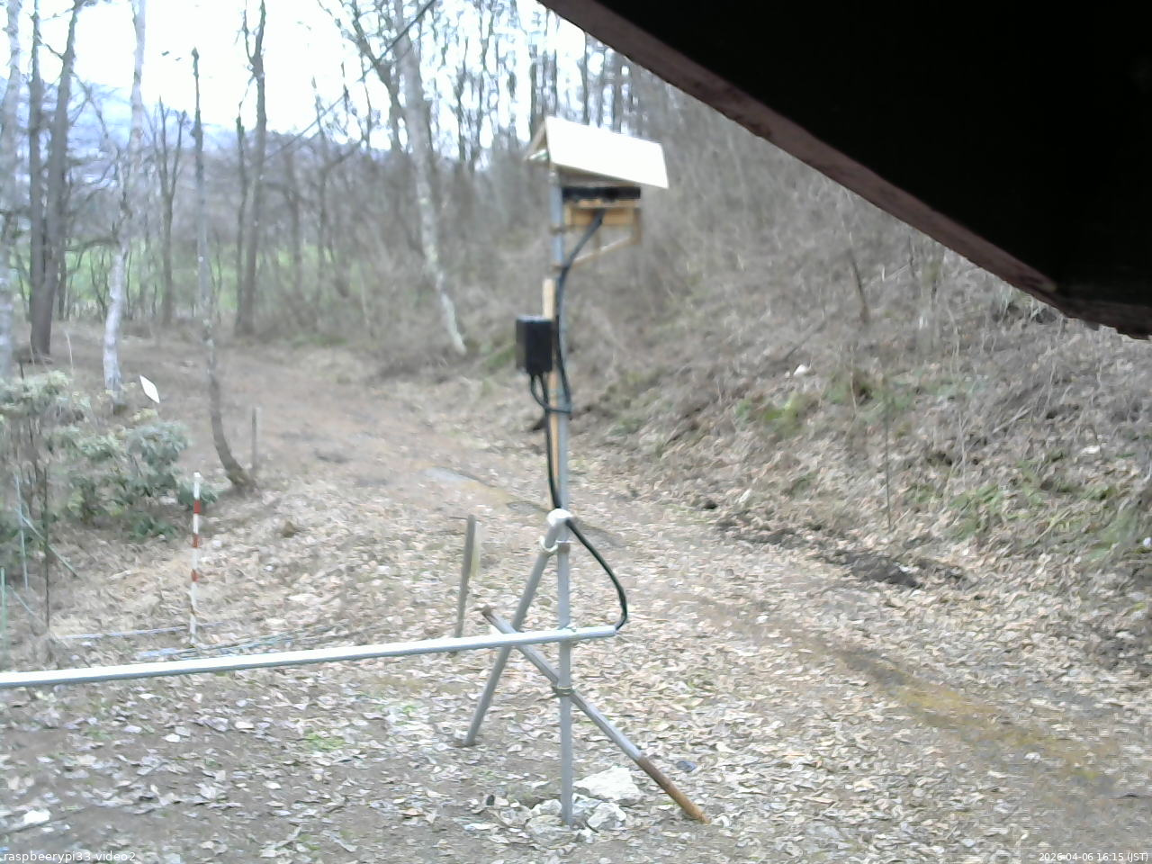 長野県菅平高原 ゆたか山荘 南側 2026/04/06 16:15