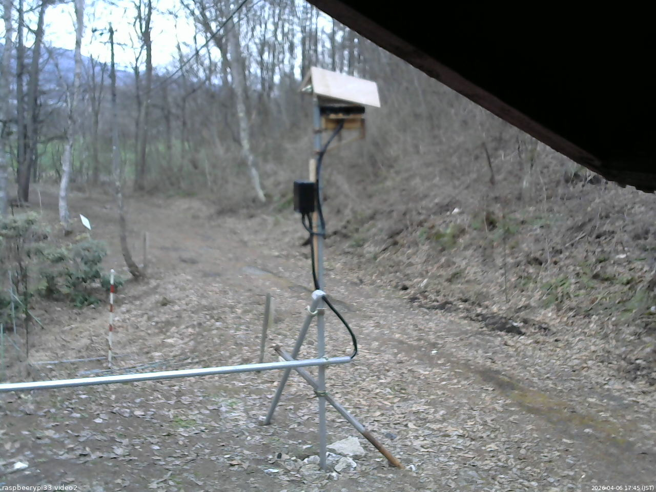 長野県菅平高原 ゆたか山荘 南側 2026/04/06 17:45