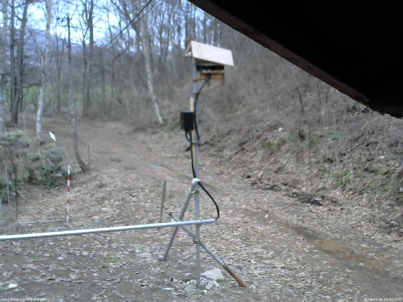 長野県菅平高原 ゆたか山荘 南側 2026/04/06 18:00