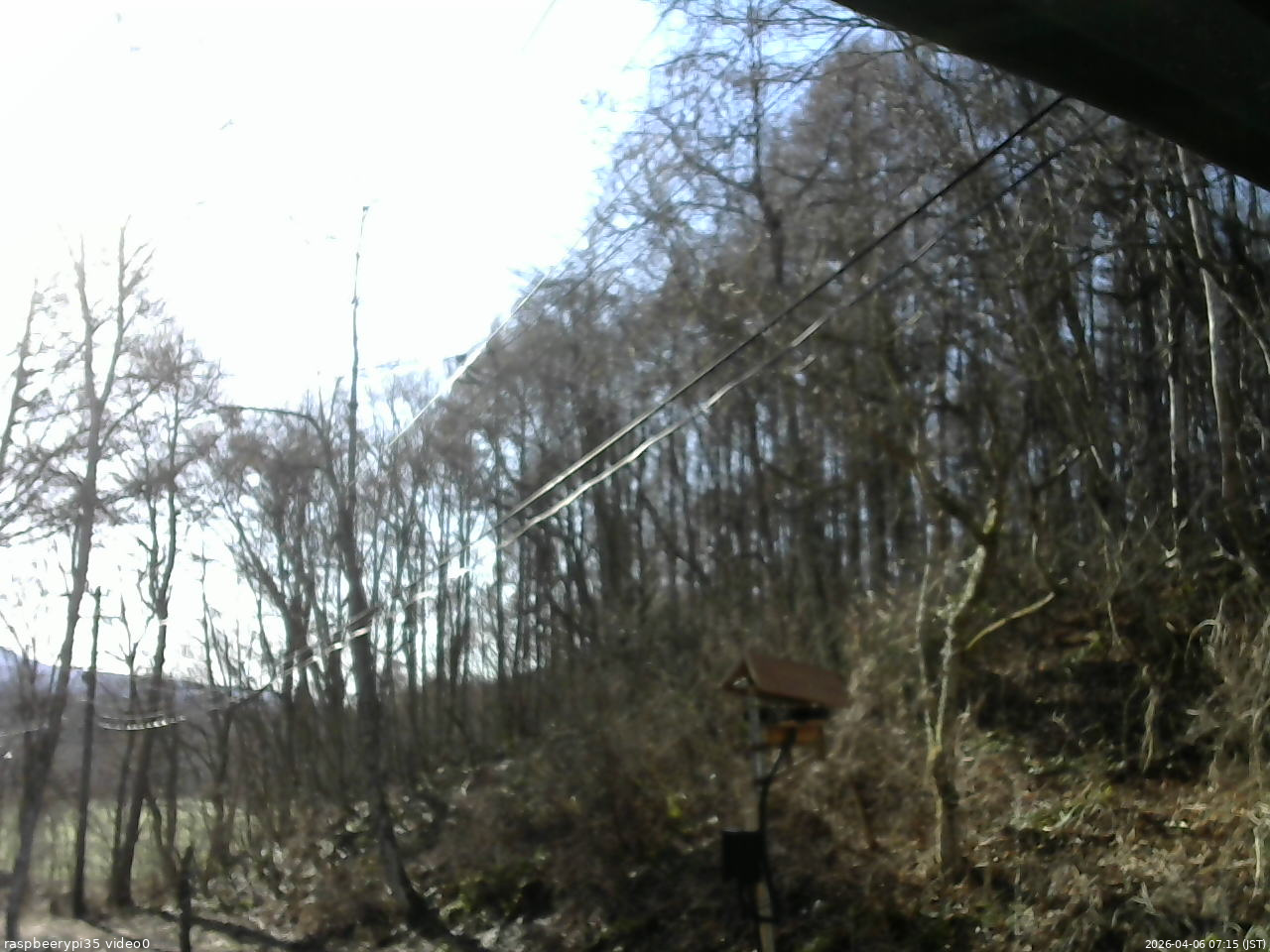 長野県菅平高原 ゆたか山荘 温度計 2026/04/06 07:15